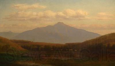 Alfred Ordway Mansfield Norge oil painting art